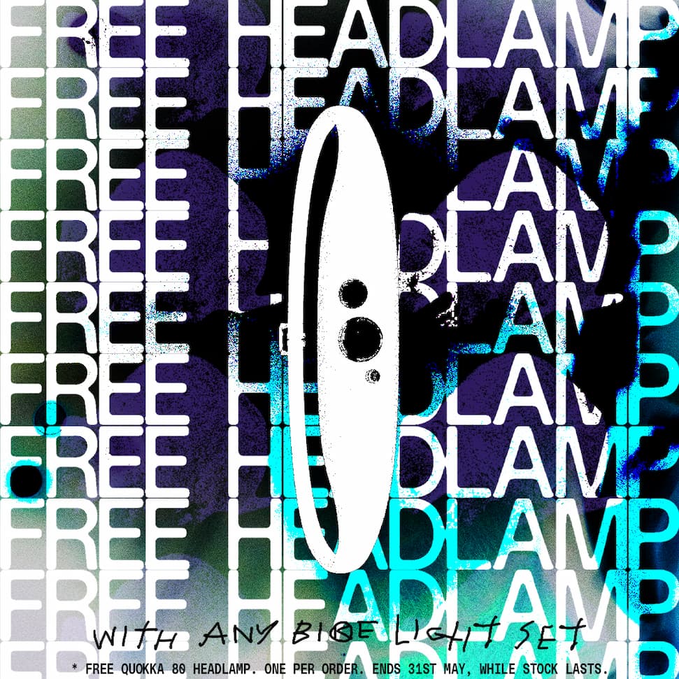 Free headlamp with every light set