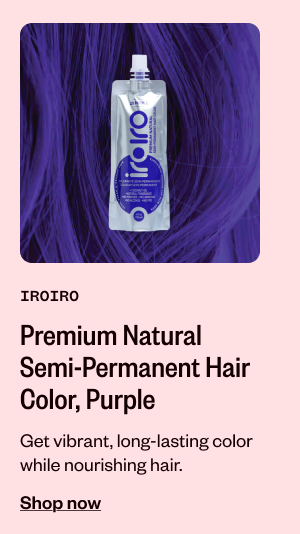 IROIRO PREMIUM NATURAL SEMI-PERMANENT HAIR COLOR, PURPLE - SHOP NOW