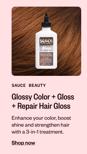 SAUCE BEAUTY GLOSSY COLOR + GLOSS + REPAIR HAIR GLOSS - SHOP NOW