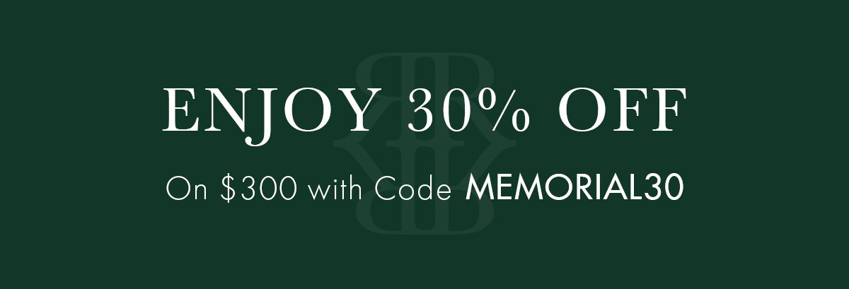 ENJOY 30% OFF