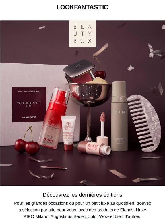 Découvrez les dernières éditions | Beauty Box