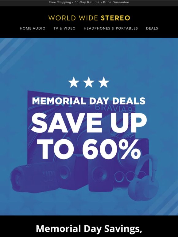 A Better Way to Do Memorial Day Savings 🎶