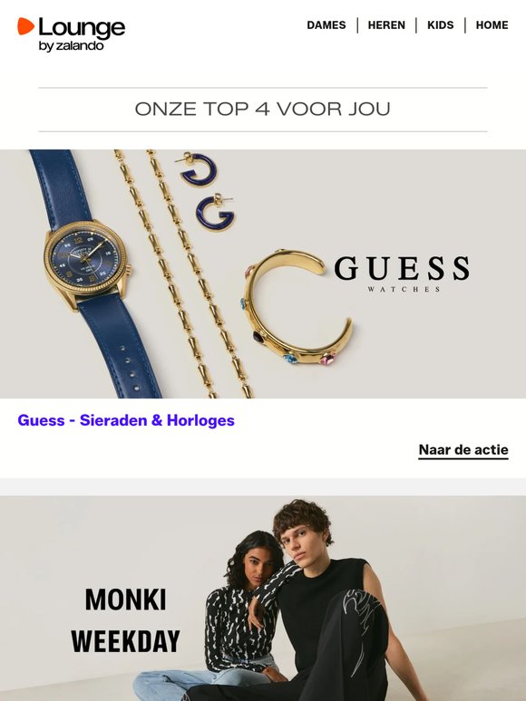 Guess, Monki & Levi's® ⎪ Vandaag in de spotlights