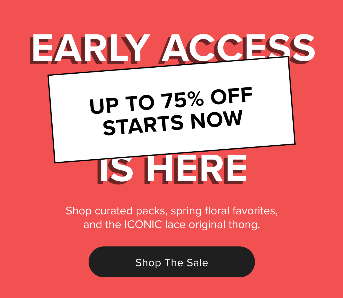 Early Access | Shop The Sale