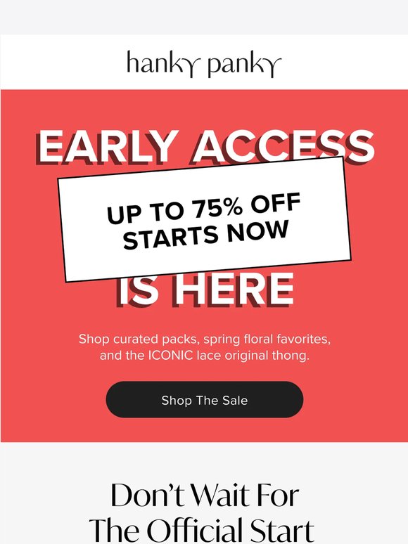 Psst… Major Savings Start Here