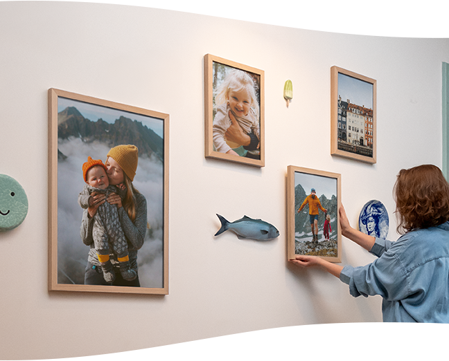 Cómo crear un mural de fotos