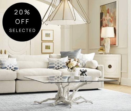 UTTERMOST  20% OFF SELECTED LINES