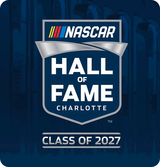 Image of NASCAR Hall of Fame Badge