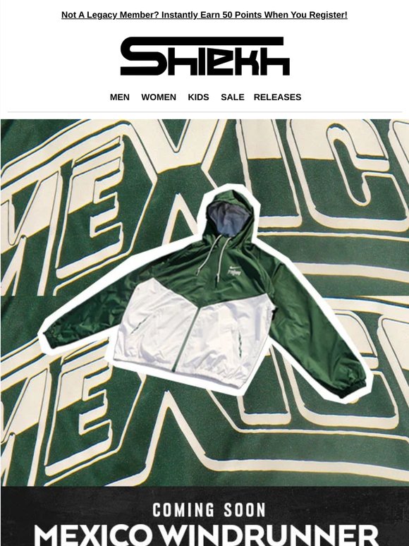 On the way: Nike Mexico Windrunner Lined Jacket 📦
