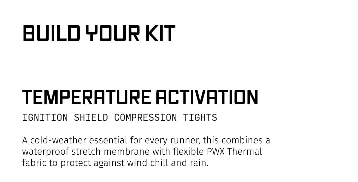 TEMPERATURE ACTIVATION IGNITION SHIELD COMPRESSION TIGHTS 