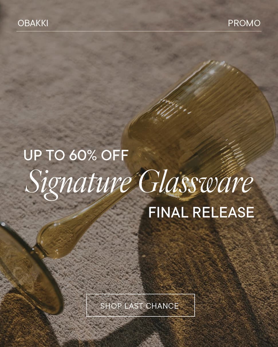 GLASSWARE SALE