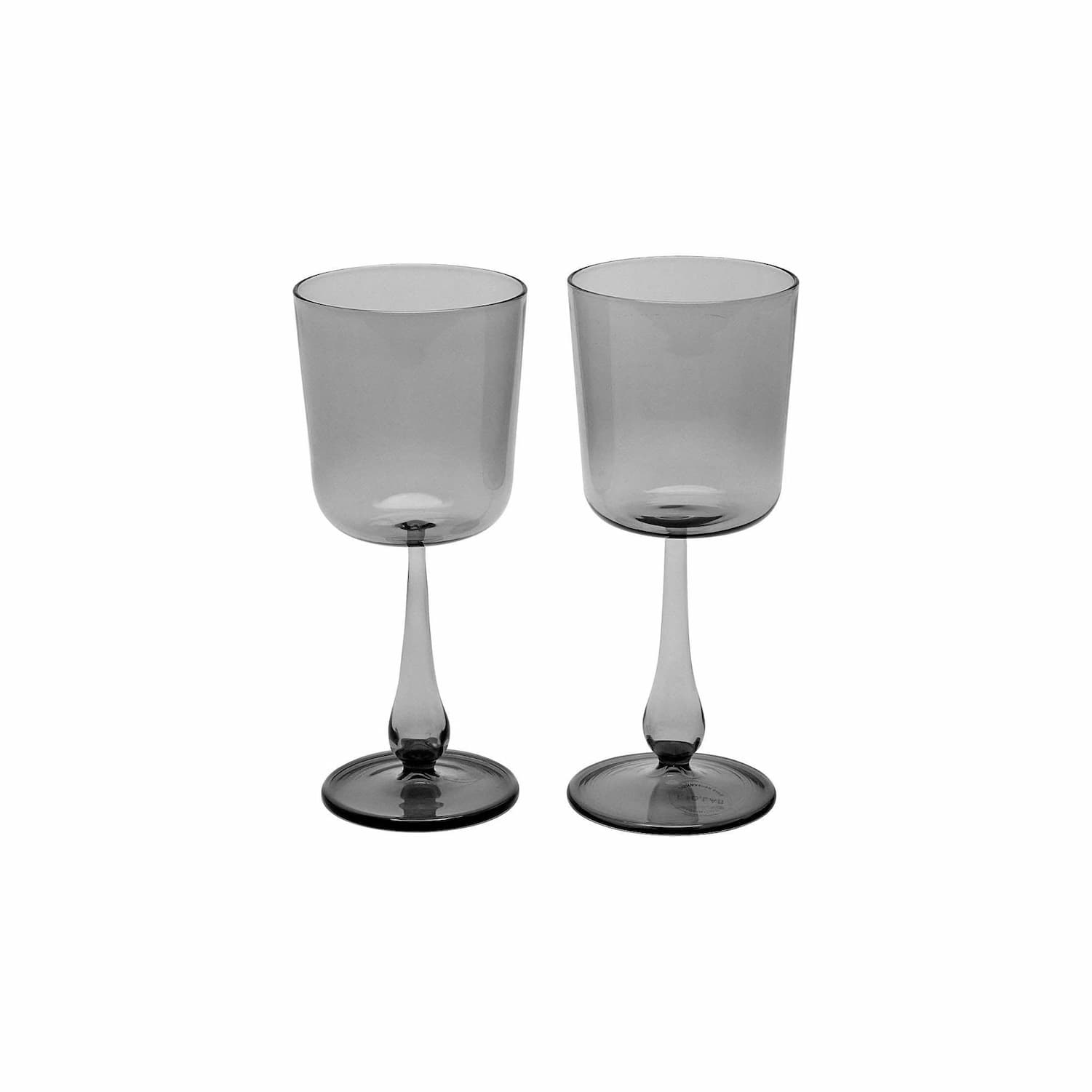 Fog Grey Luisa Calice Smooth | Set of 2