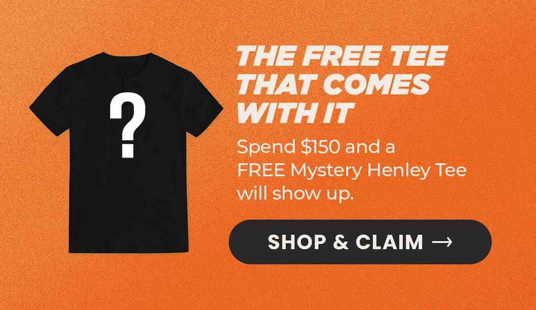 the free tee that comes with it