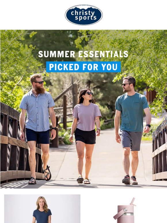 Personalized picks for sunny days ahead