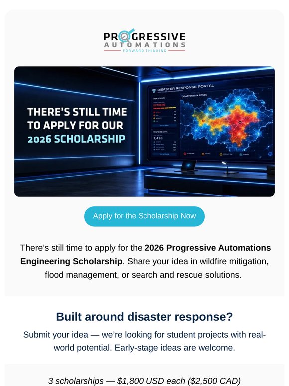 There’s Still Time to Apply for Our Scholarship