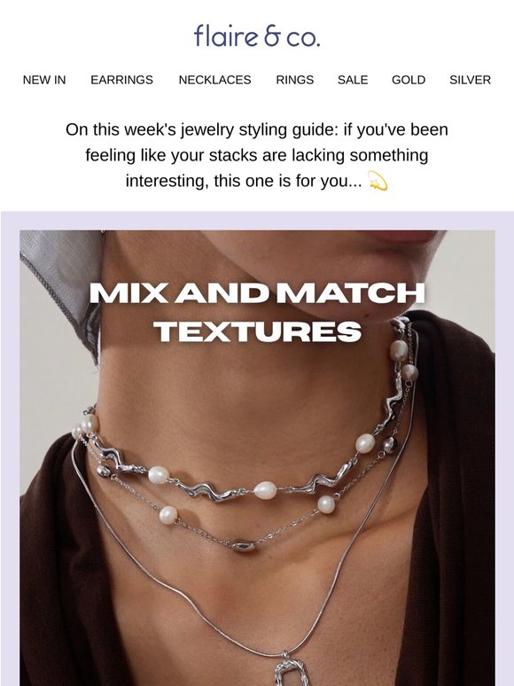 the style guide that will change your jewelry layering 🤞🏻
