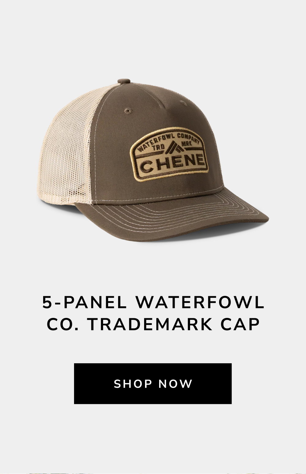 5-Panel Waterfowl Co. Trademark Cap