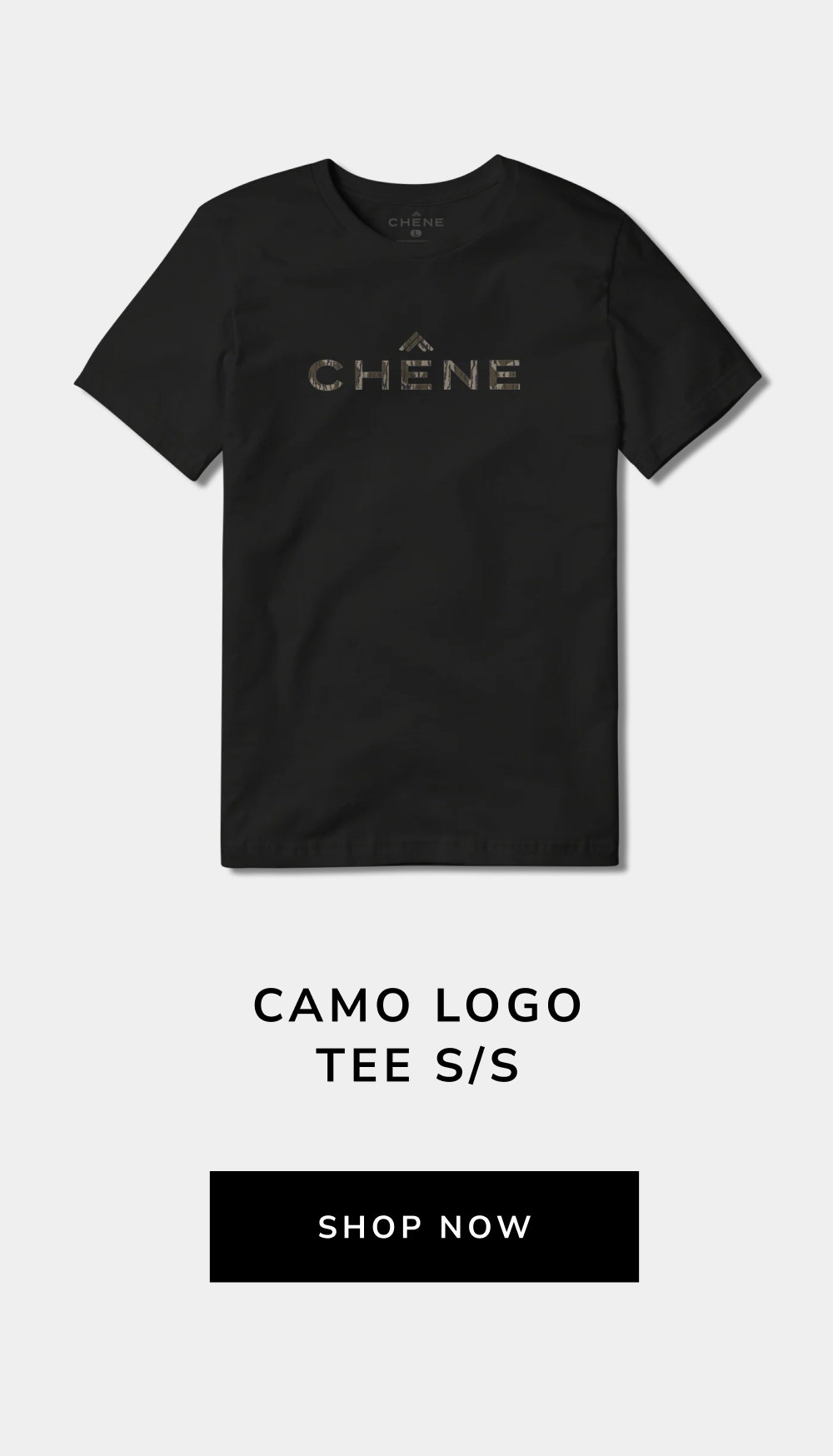 Camo Logo Tee S/S