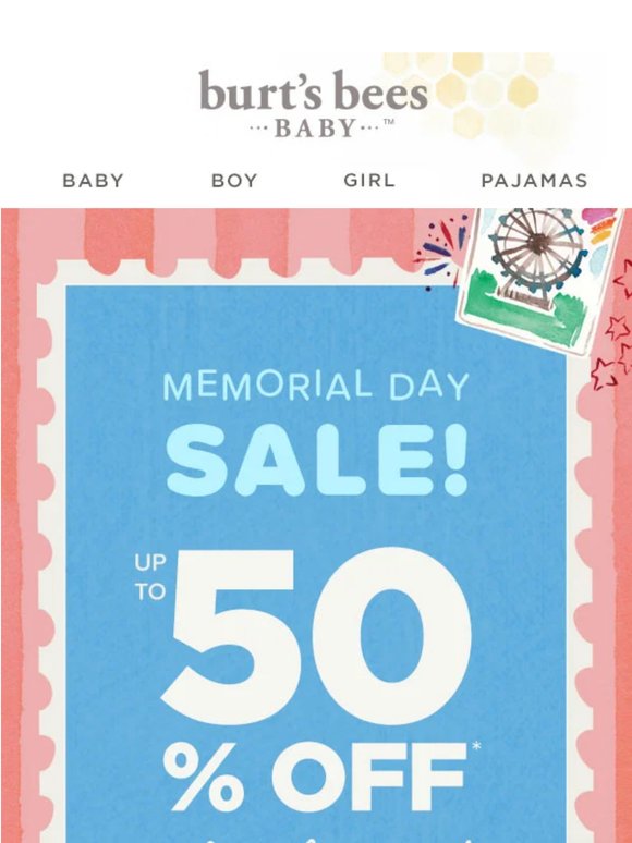 Up to 50% Off! 🇺🇸 Memorial Day Sale Is Here