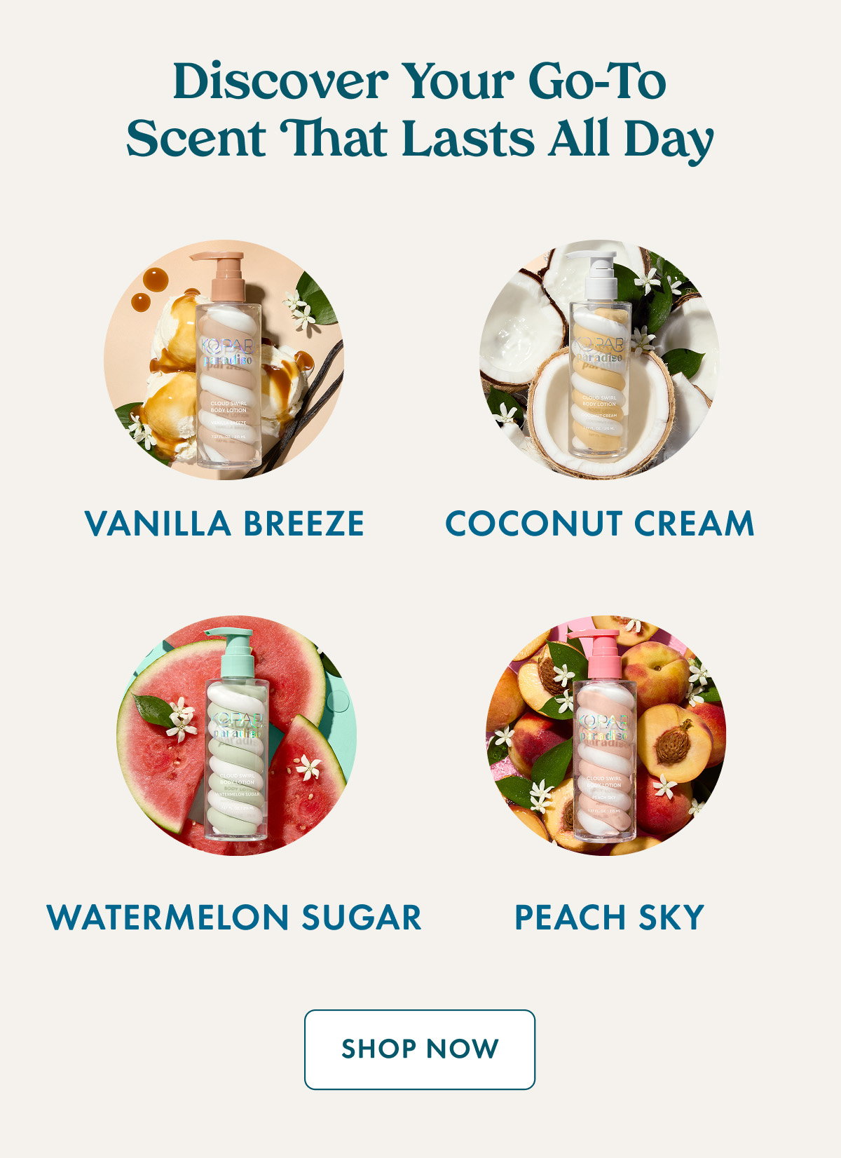 Introducing Cloud Swirl Body Lotion