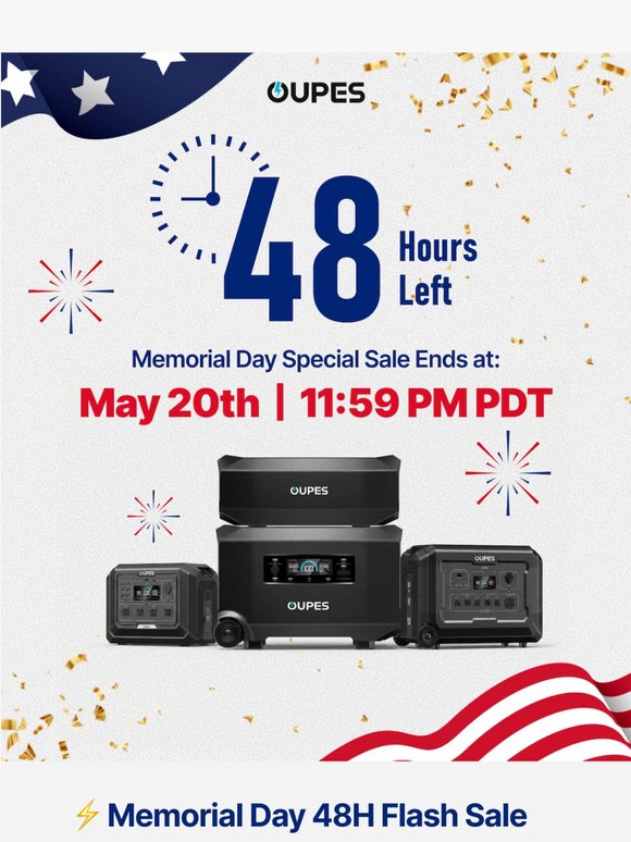 ⏰48 Hours left to Power Your Freedom Anywhere!