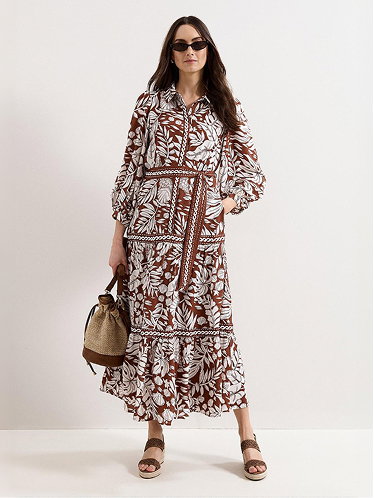 Coralie Printed Maxi Dress