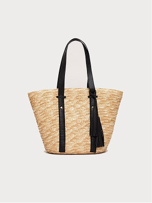 Straw Shopper Bag