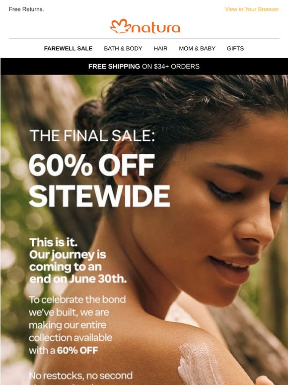Farewell Sale is HERE 🚨