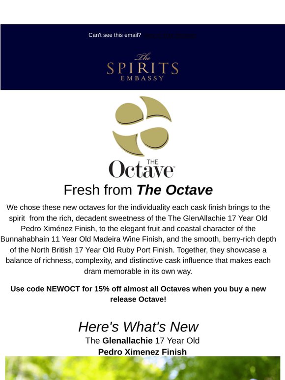 New Octave Glenallachie & Bunnahabhain awaits!