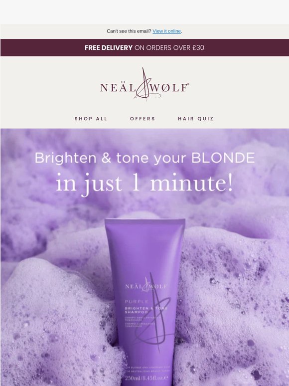 Your perfect BLONDE 💜