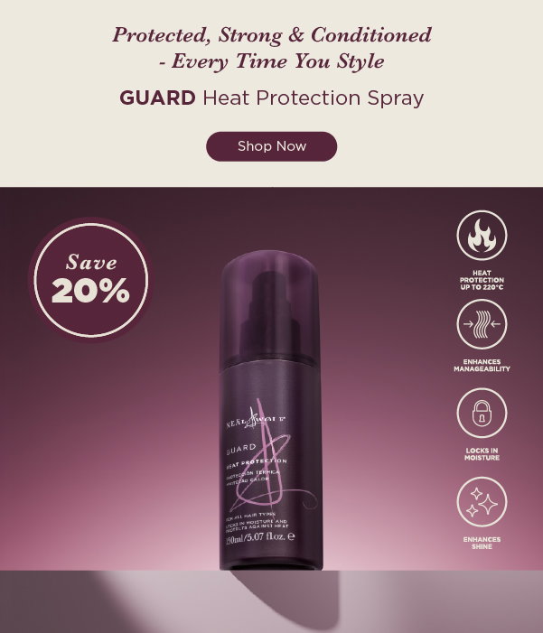 20% off GUARD Heat Protection Spray