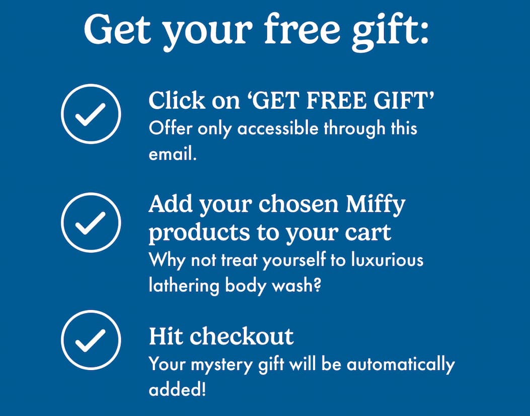 Get your free gift