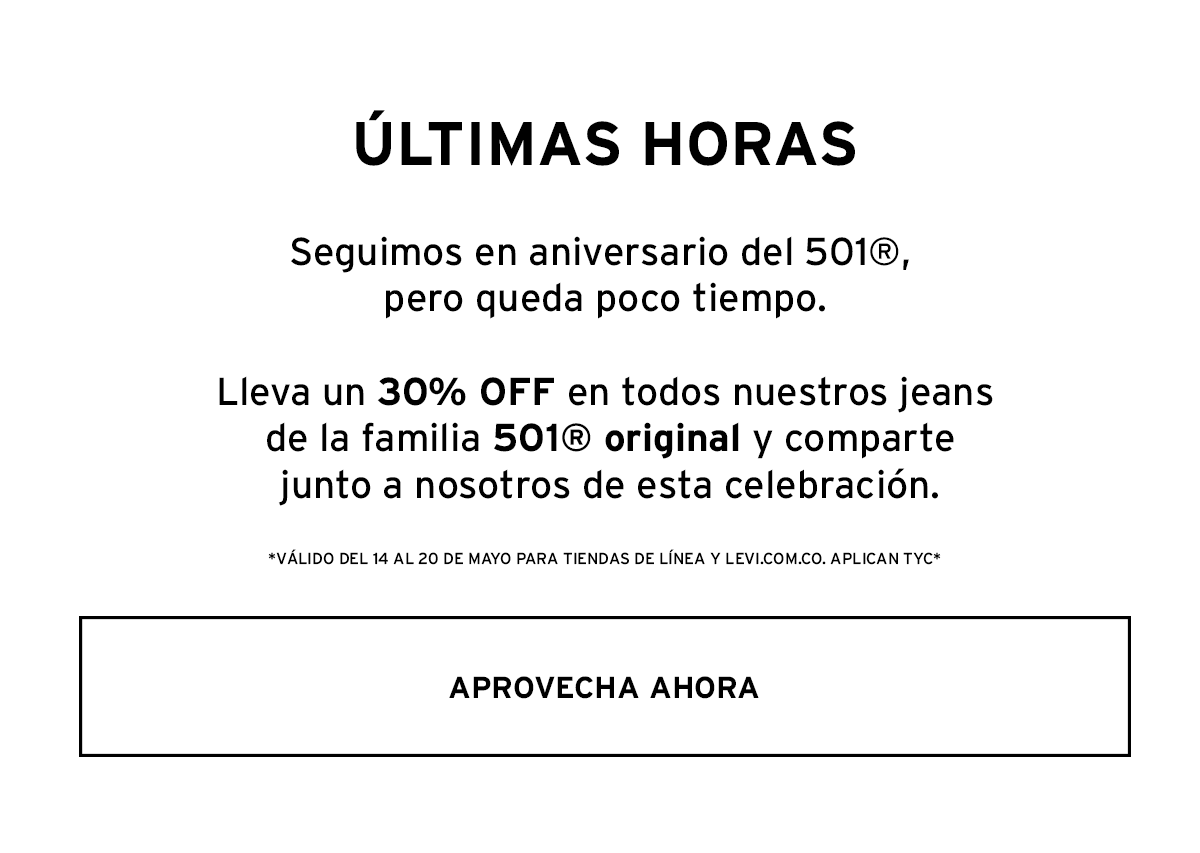Aniversario 501 Levi's®