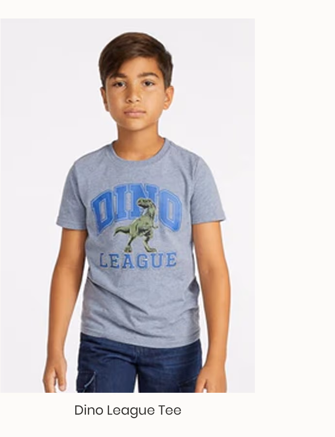 Dino League Tee