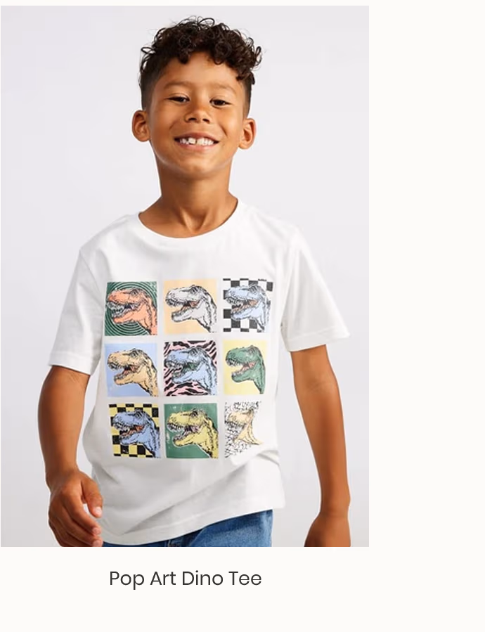 Pop Art Dino Tee
