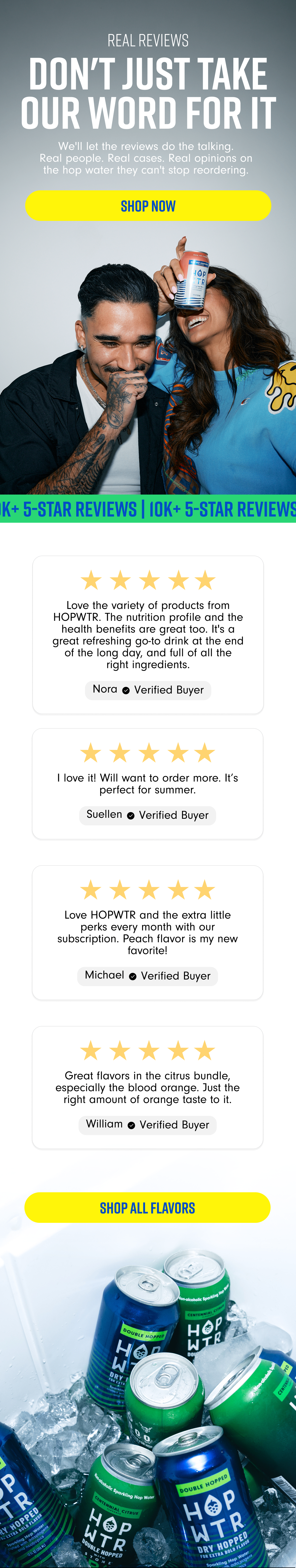Real Reviews: Don't Just Take Our Word For It