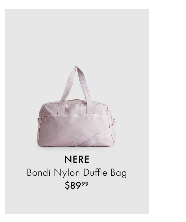 NERE Bondi Nylon Duffle Bag