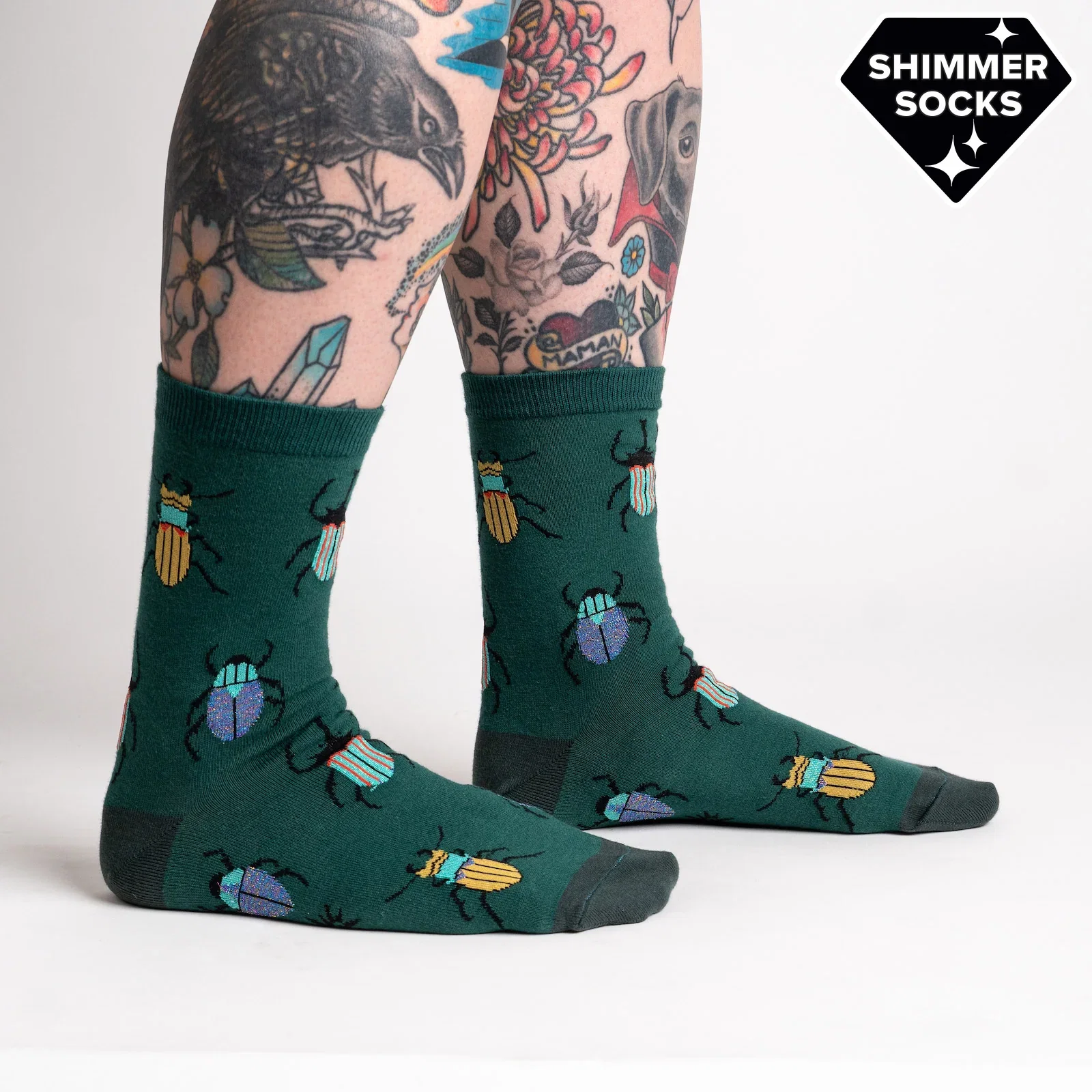 Beetle-Mania Women's Crew Socks