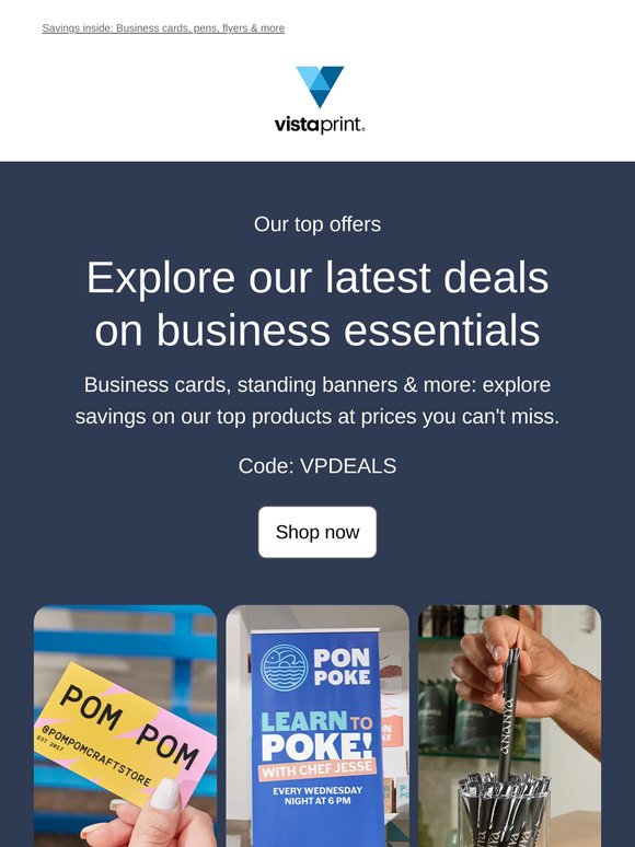 Up to 30% off the essentials your business runs on 🛍️