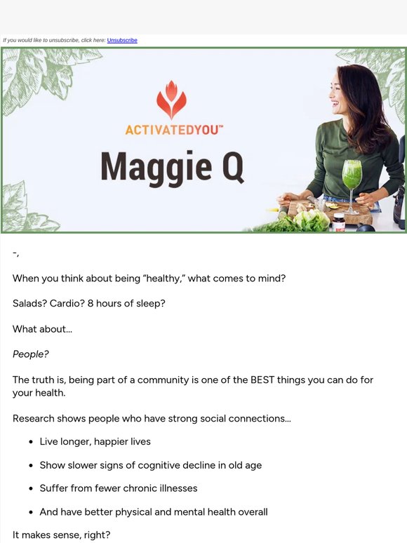 Live HAPPIER (not just longer) with this 1 simple tip