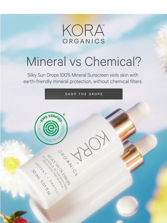 Mineral or Chemical SPF?