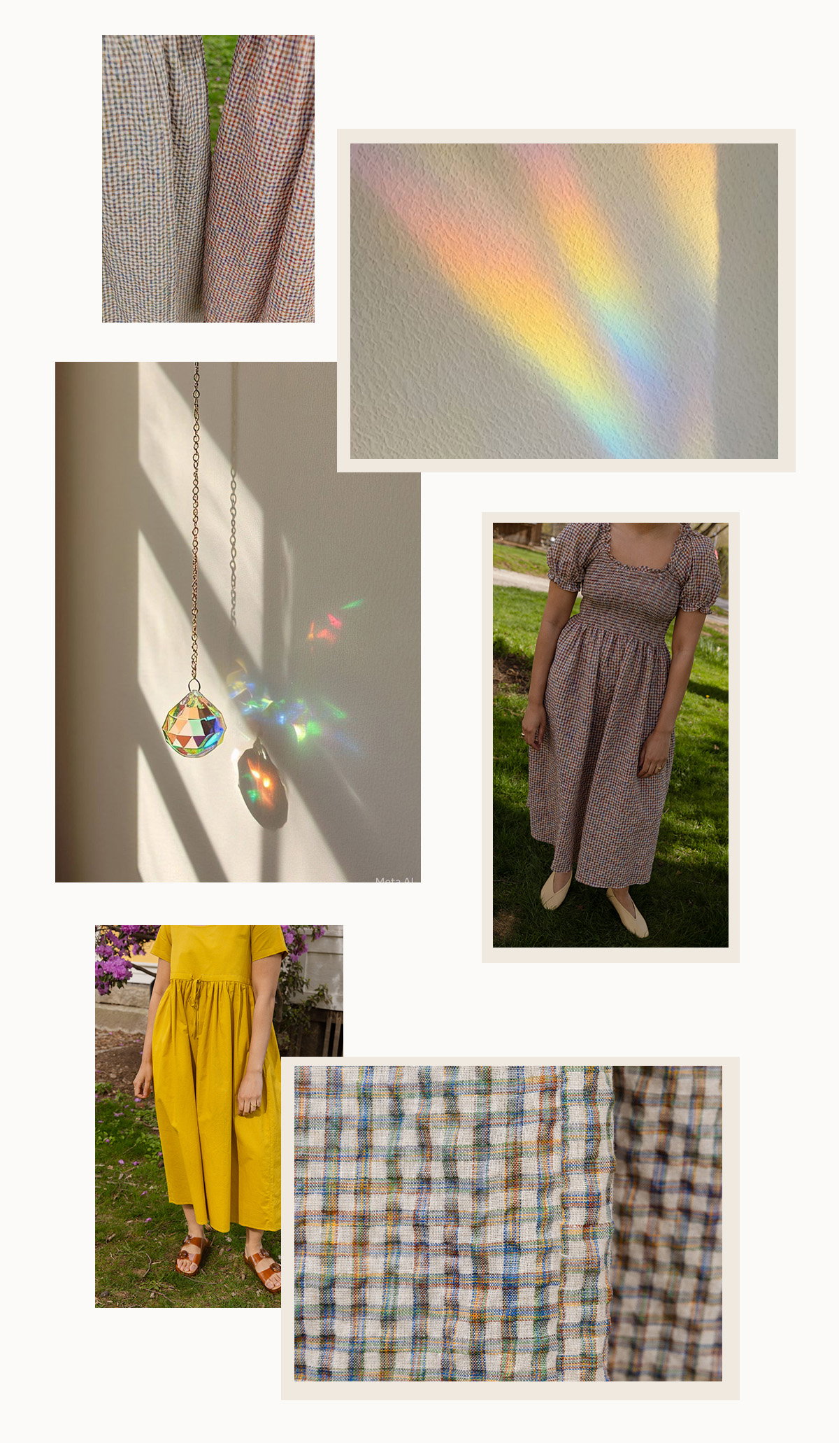 Sun-washed color in easy dress shapes.