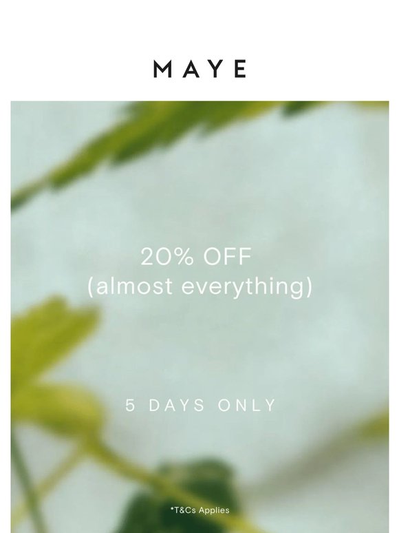 Our Birthday Sale Is Almost Here!