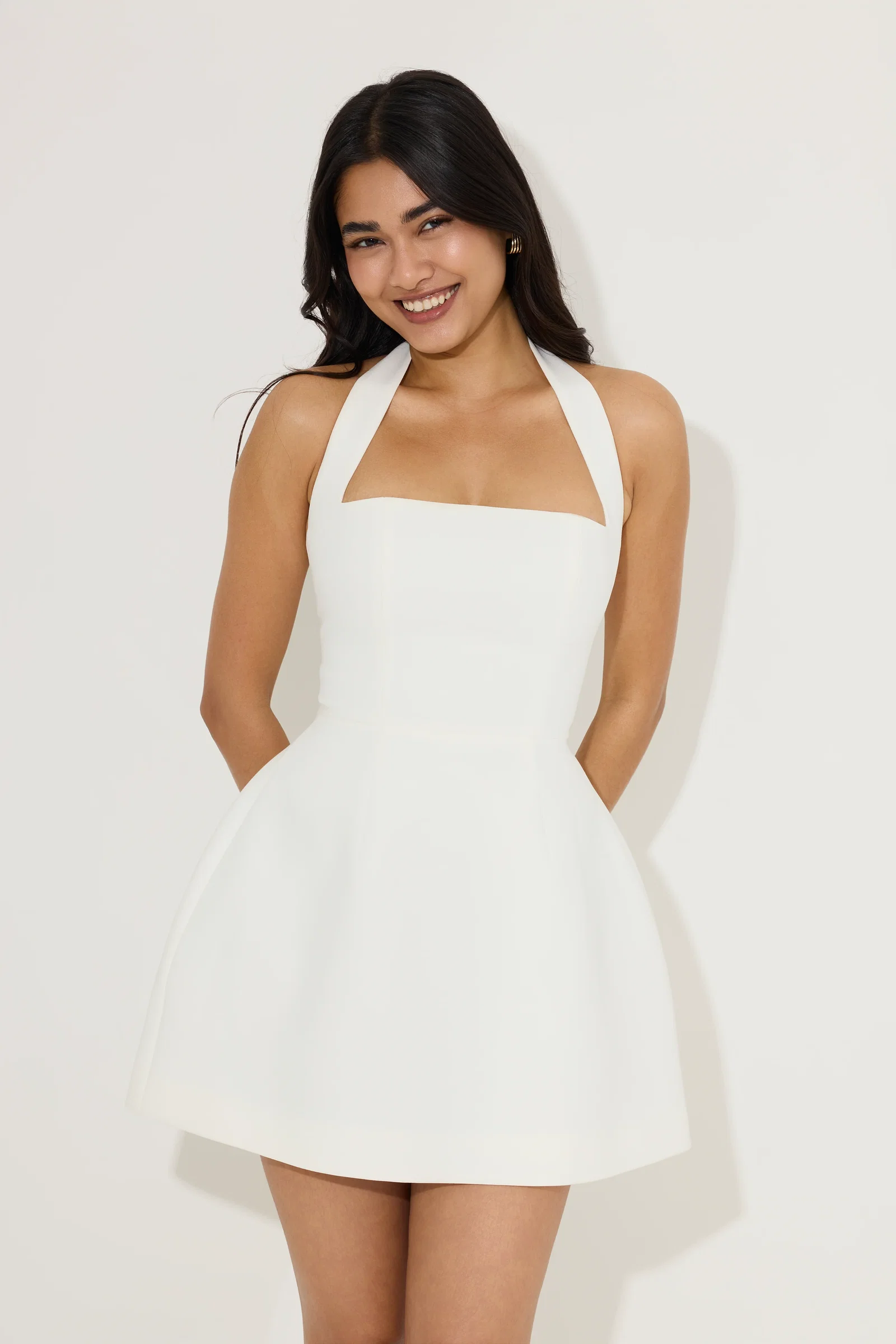 Image of Structured Mini Dress