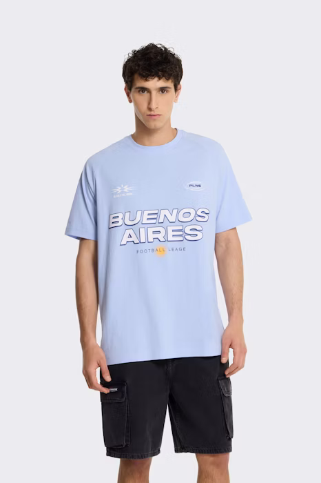 Camiseta casual polinesia camiseta mc futbol hombre
