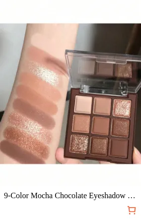 9-Color Mocha Chocolate Eyeshadow...