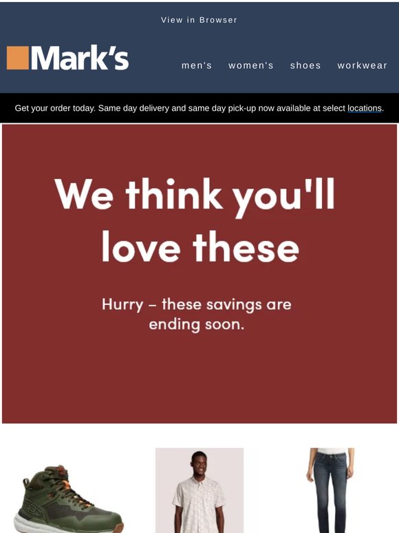 These savings are ending soon.