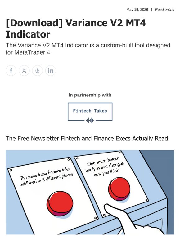 [Download] Variance V2 MT4 Indicator