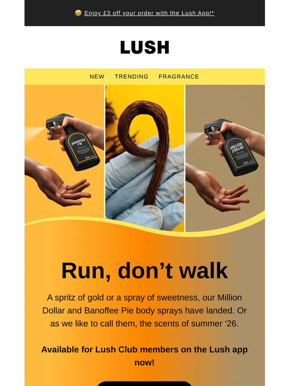 Two new body sprays