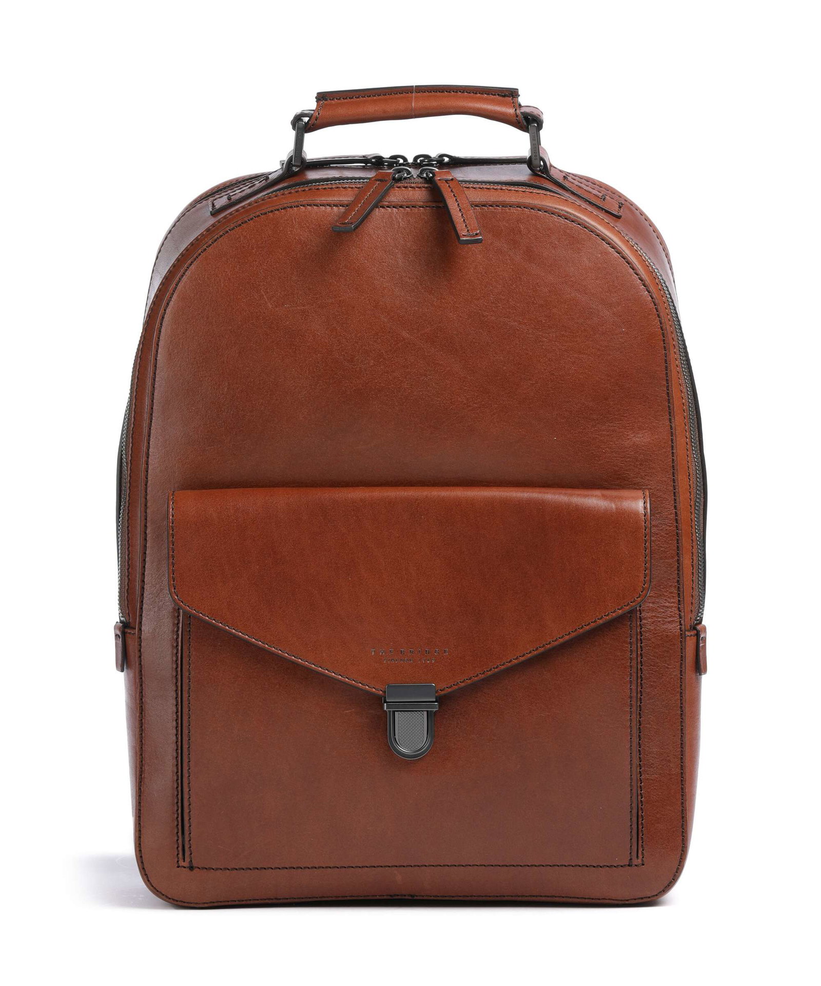 The Bridge 1980 Backpack 15″ fine grain cow leather